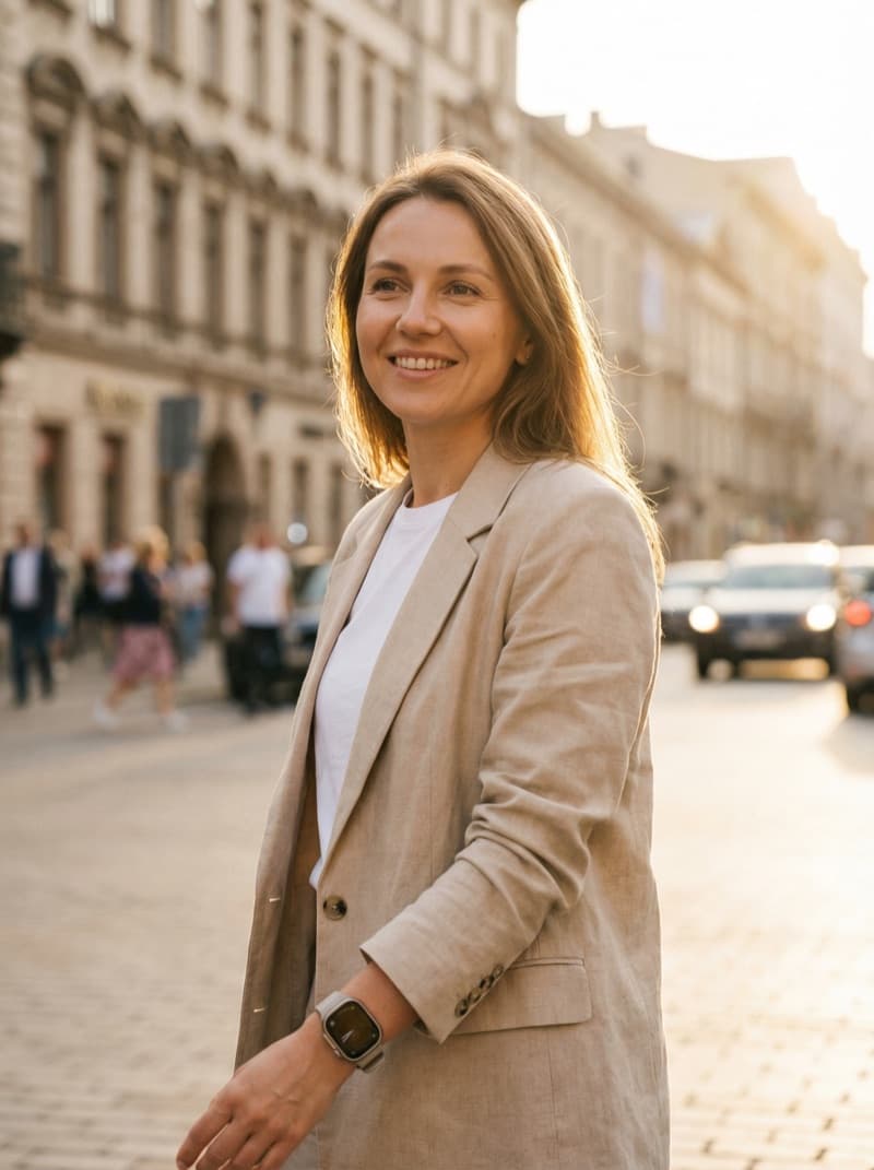 Активна жінка, яка живе повноцінним життям